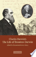 Cover of Charles Darwin's 'The Life of Erasmus Darwin'
