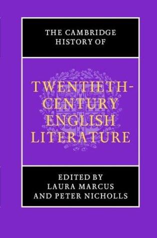 Cover of The Cambridge history of twentieth-century English literature