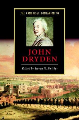 Cover of CAMBRIDGE COMPANION TO JOHN DRYDEN; ED. BY STEVEN N. ZWICKER