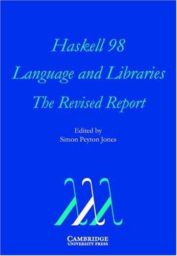 Cover of Haskell 98 language and libraries