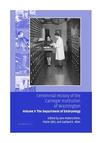 Cover of Centennial History of the Carnegie Institution of Washington Vol. 5