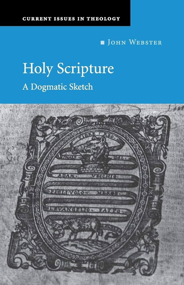 Cover of Holy Scripture: A Dogmatic Sketch