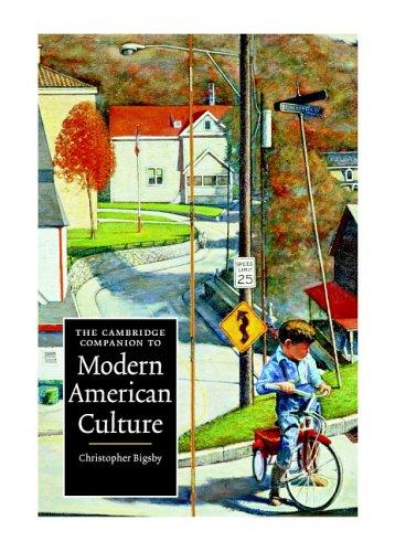 Cover of The Cambridge Companion to Modern American Culture