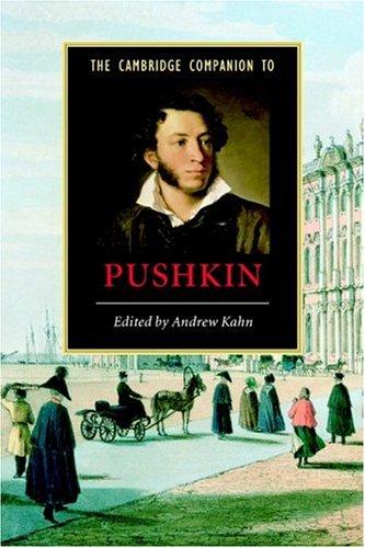 Cover of The Cambridge Companion to Pushkin