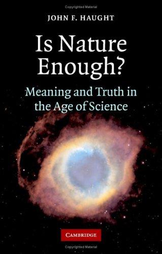 Cover of Is nature enough?