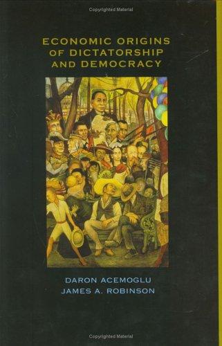 Cover of Economic origins of dictatorship and democracy