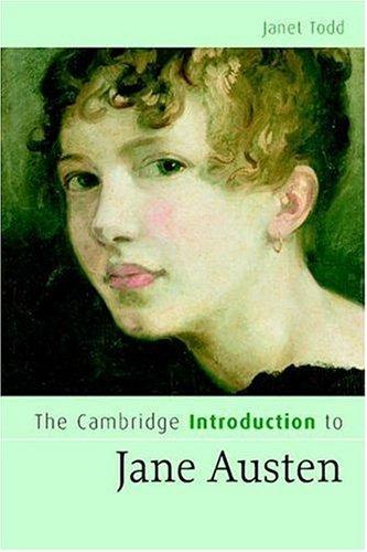 Cover of The Cambridge Introduction to Jane Austen (Cambridge Introductions to Literature)