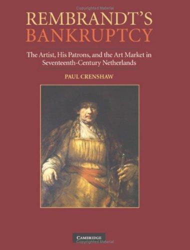 Cover of Rembrandt's bankruptcy
