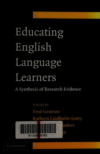 Cover of Educating English Language Learners