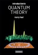 Cover of Introduction to Quantum Theory