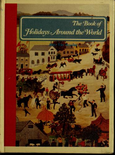 Cover of The book of holidays around the world