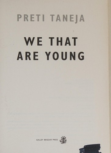 Cover of We that are young