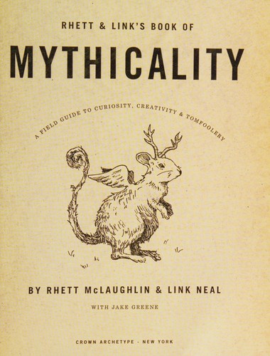 Cover of Rhett & Link's Book of Mythica - Target Edition