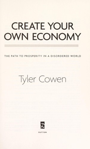 Cover of Create Your Own Economy