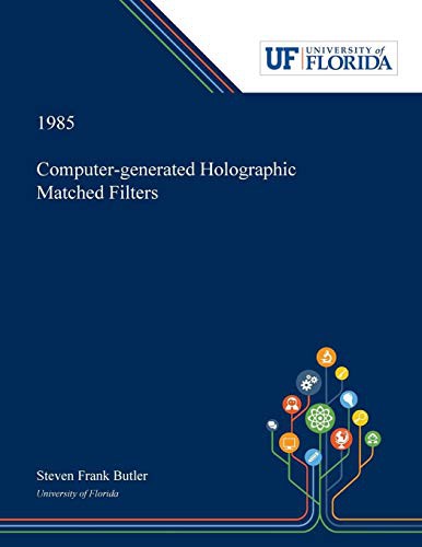 Cover of Computer-generated Holographic Matched Filters