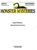 Cover of Monster Mysteries