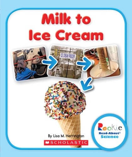 Cover of Milk to Ice Cream (Rookie Read-About Science (Paperback))