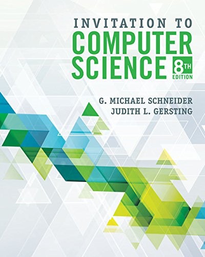 Cover of Invitation to Computer Science
