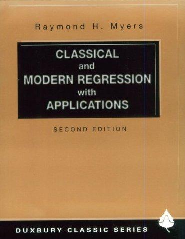 Cover of Classical and Modern Regression with Applications (Duxbury Classic)