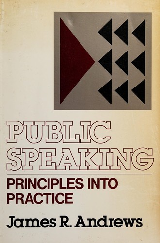Cover of Public speaking