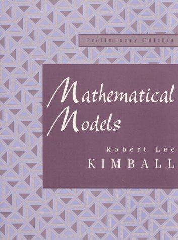 Cover of Mathematical Models