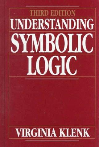 Cover of Understanding Symbolic Logic
