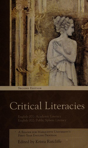 Cover of Critical literacies