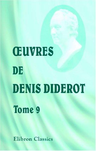 Cover of uvres de Denis Diderot