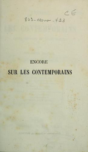 Cover of Encore sur les contemporains