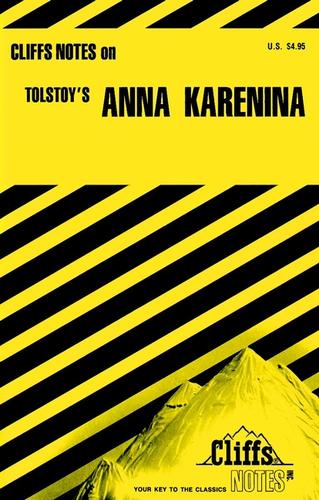 Cover of CliffsNotes on Tolstoy's Anna Karenina