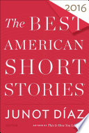 Cover of The Best American Short Stories 2016