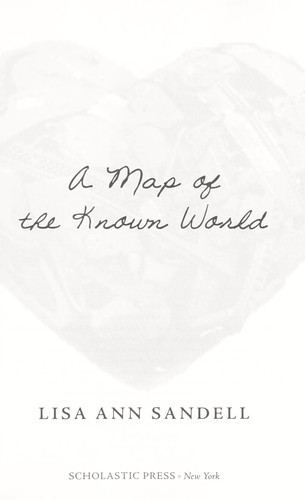 Cover of A map of the known world