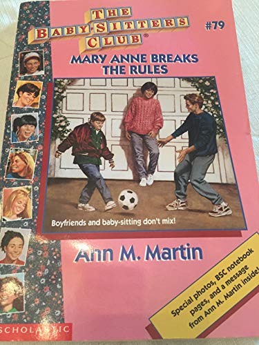 Cover of Mary Anne Breaks the Rules