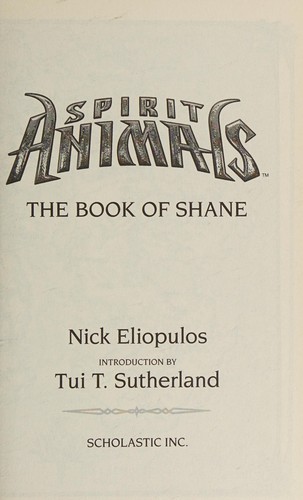 Cover of The book of shane