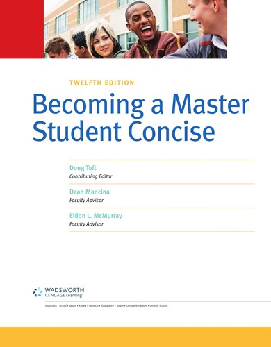Cover of Becoming a master student