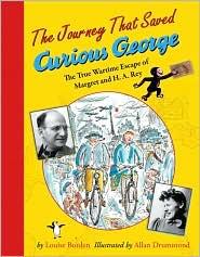 Cover of The journey that saved Curious George