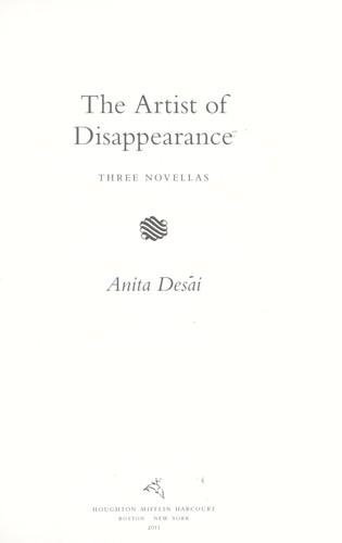 Cover of The artist of disappearance