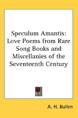 Cover of Speculum amantis