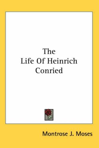 Cover of The Life of Heinrich Conried