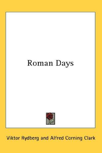 Cover of Roman days