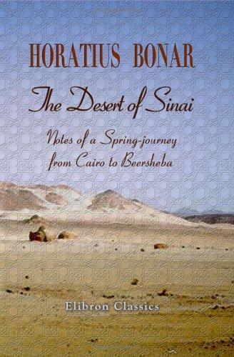 Cover of The desert of Sinai