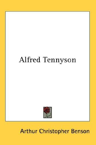 Cover of Alfred Tennyson