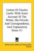Cover of Letters Of Charles Lamb