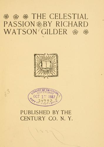Cover of The celestial passion