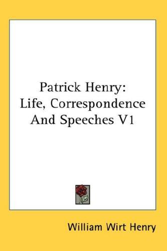 Cover of Patrick Henry