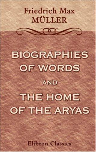 Cover of Biographies of words