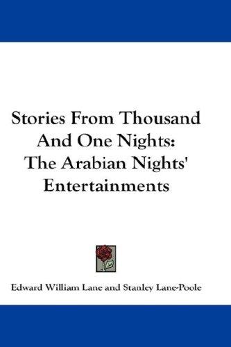 Cover of Stories From Thousand And One Nights