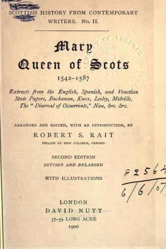 Cover of Mary, Queen Of Scots, 1542-1587
