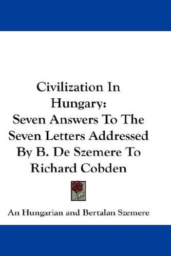 Cover of Civilization In Hungary