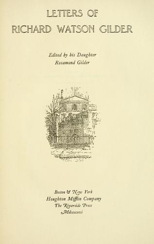 Cover of Correspondence